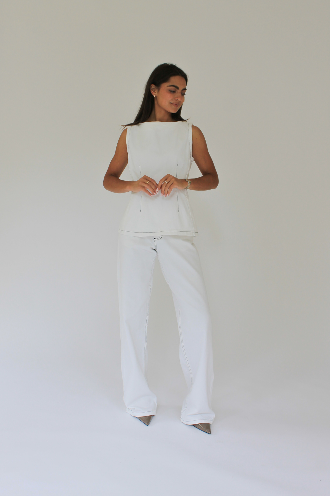 THE CELEST DENIM TOP