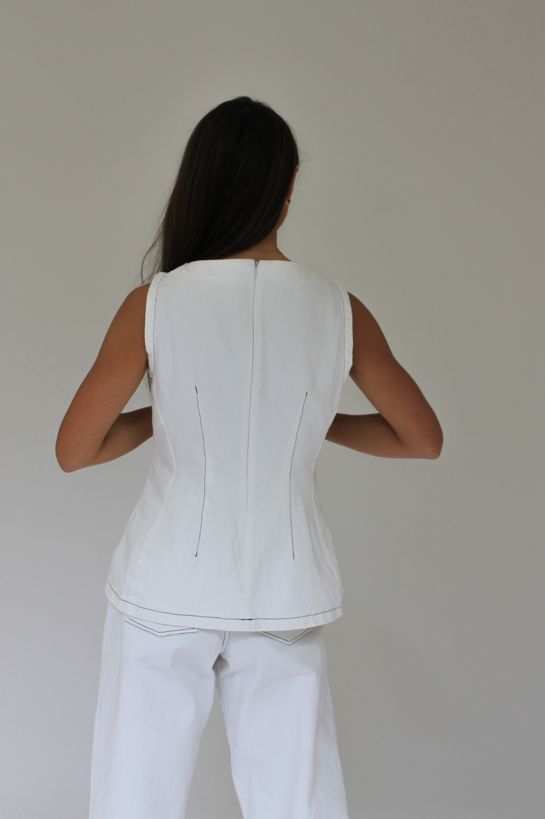 THE CELEST DENIM TOP