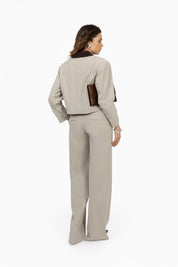 THE DELIA PANTS BEIGE