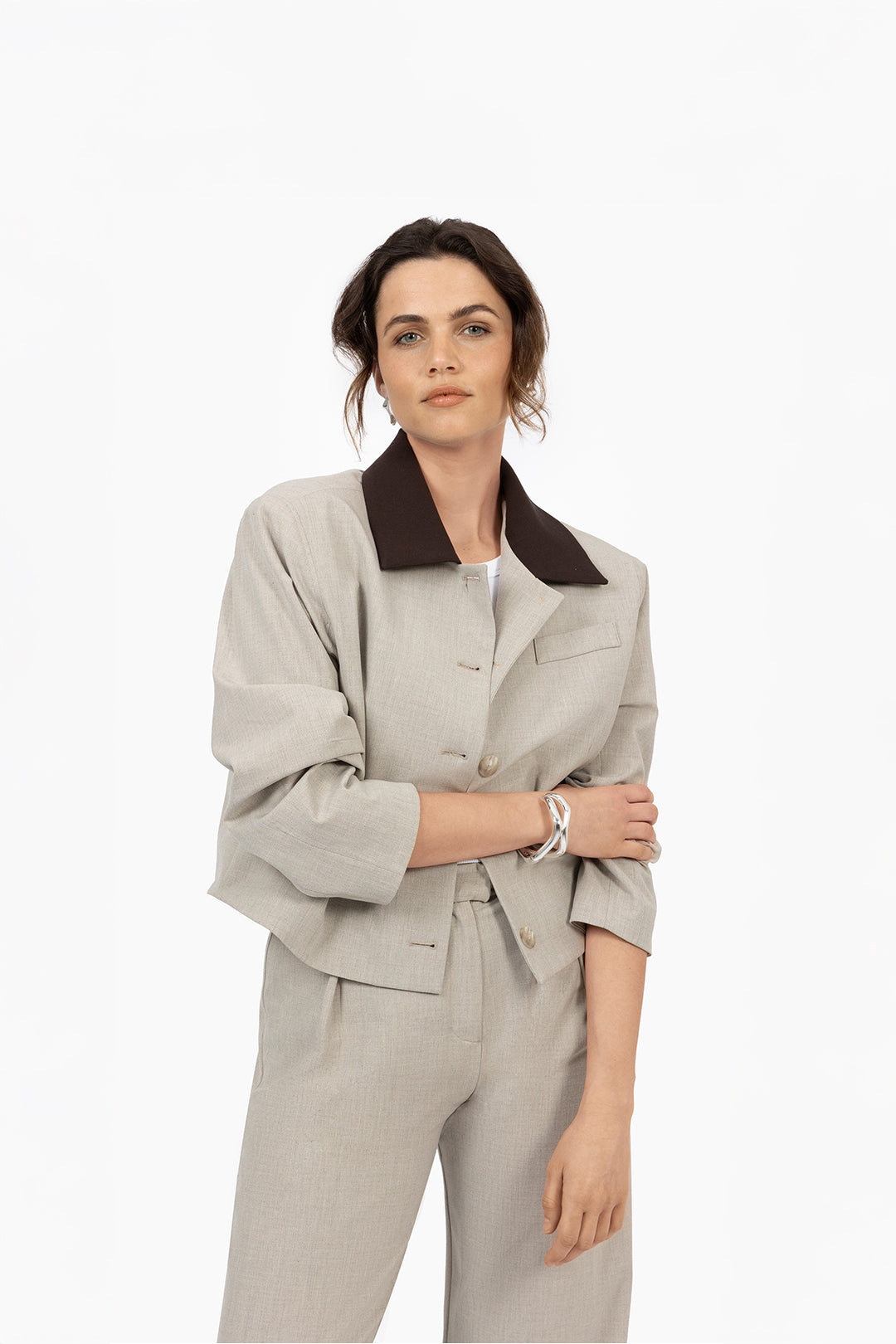 THE DAPHNE JACKET BEIGE