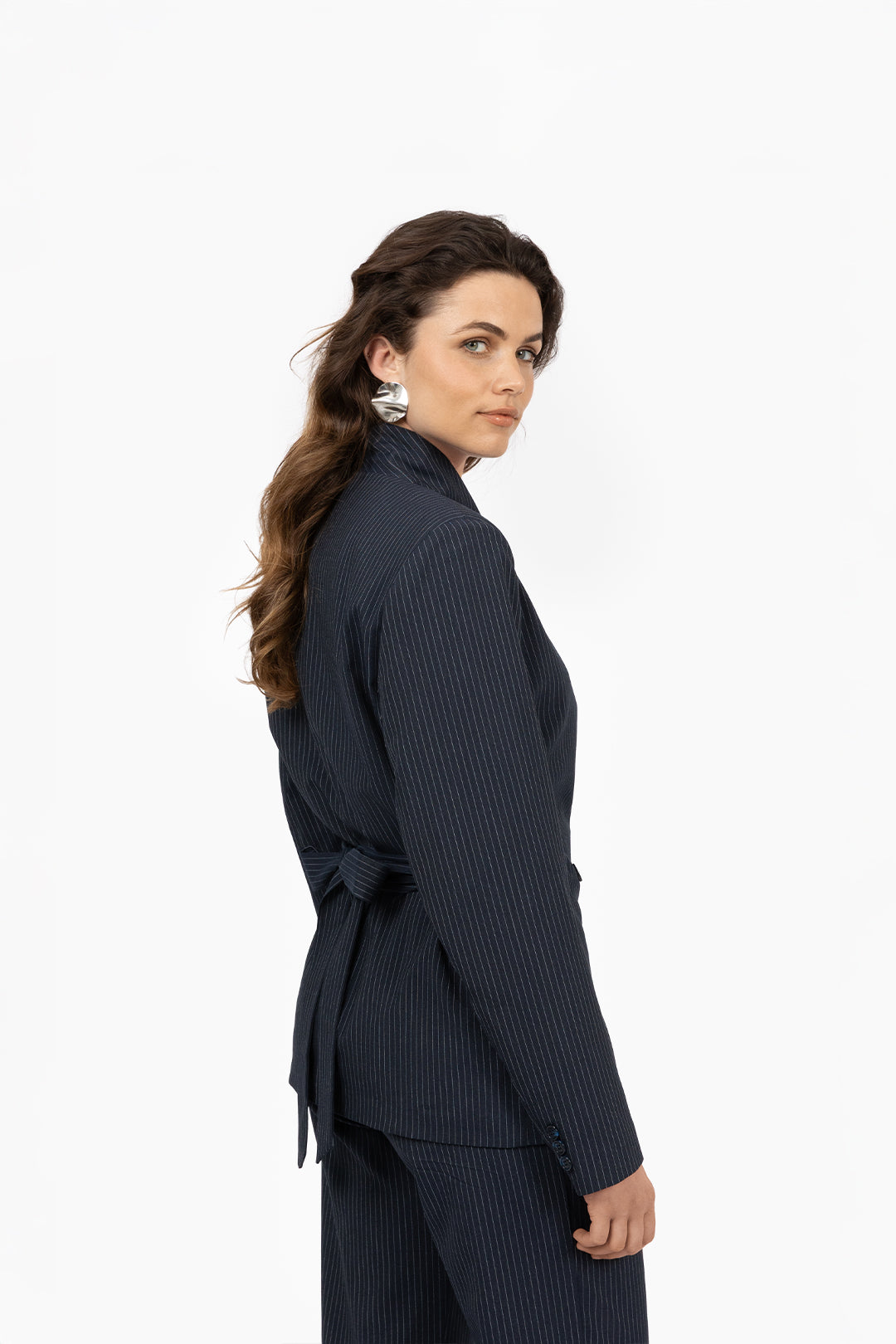 THE DAE BLAZER NAVY STRIPE