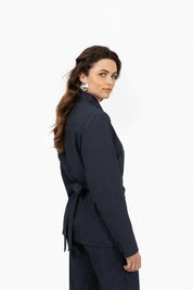THE DAE BLAZER NAVY STRIPE