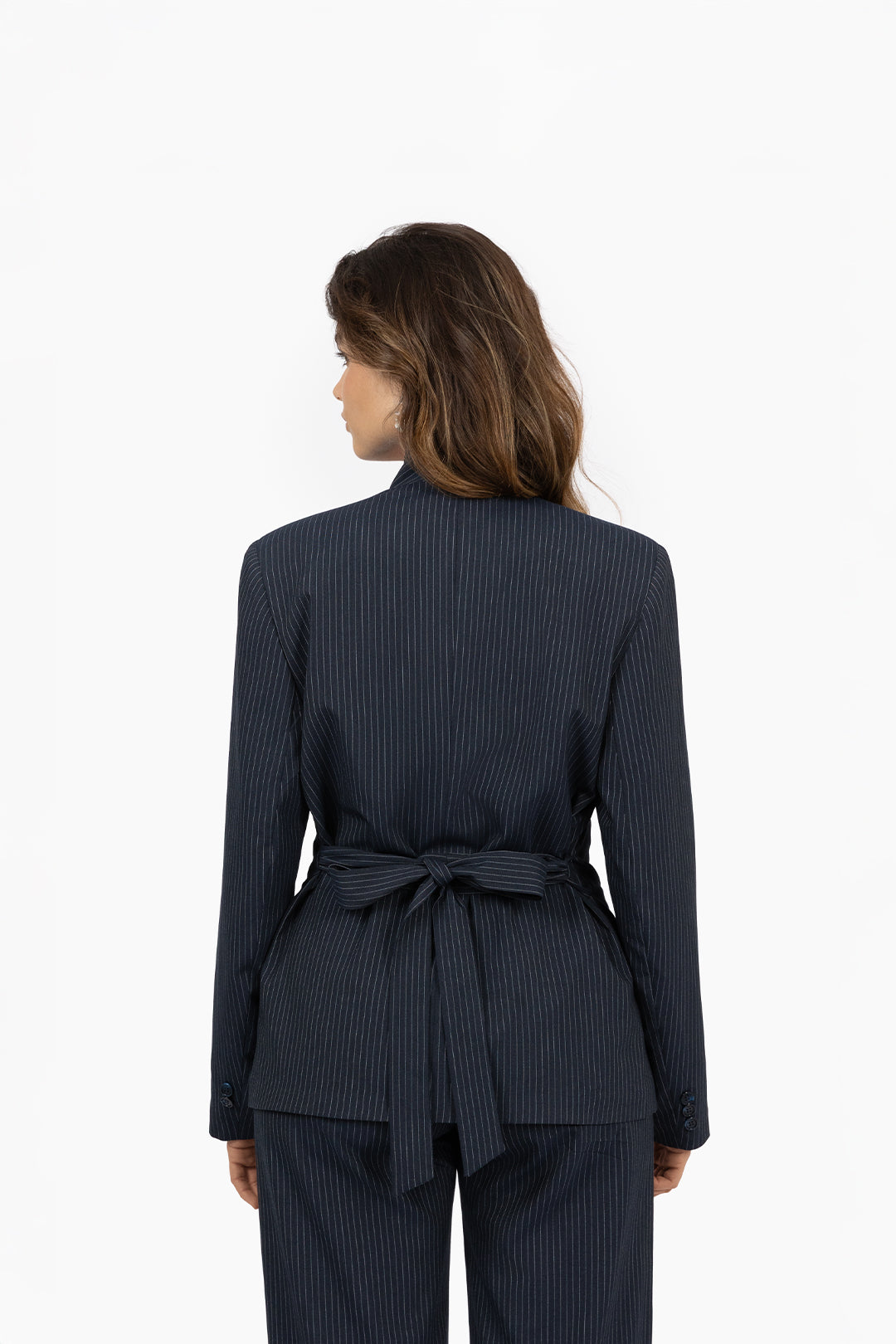 THE DAE BLAZER NAVY STRIPE