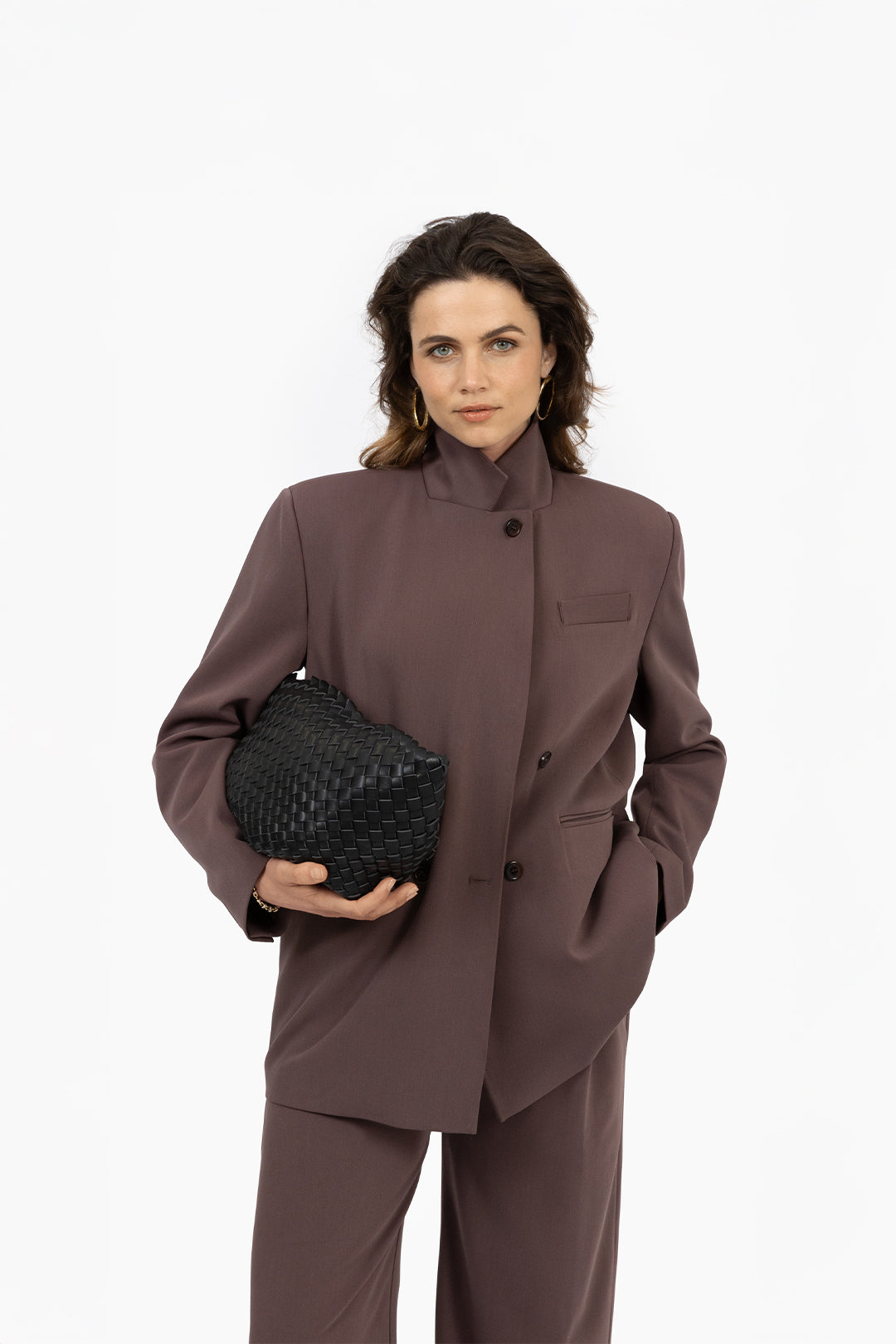 THE MARGOT BLAZER MAUVE
