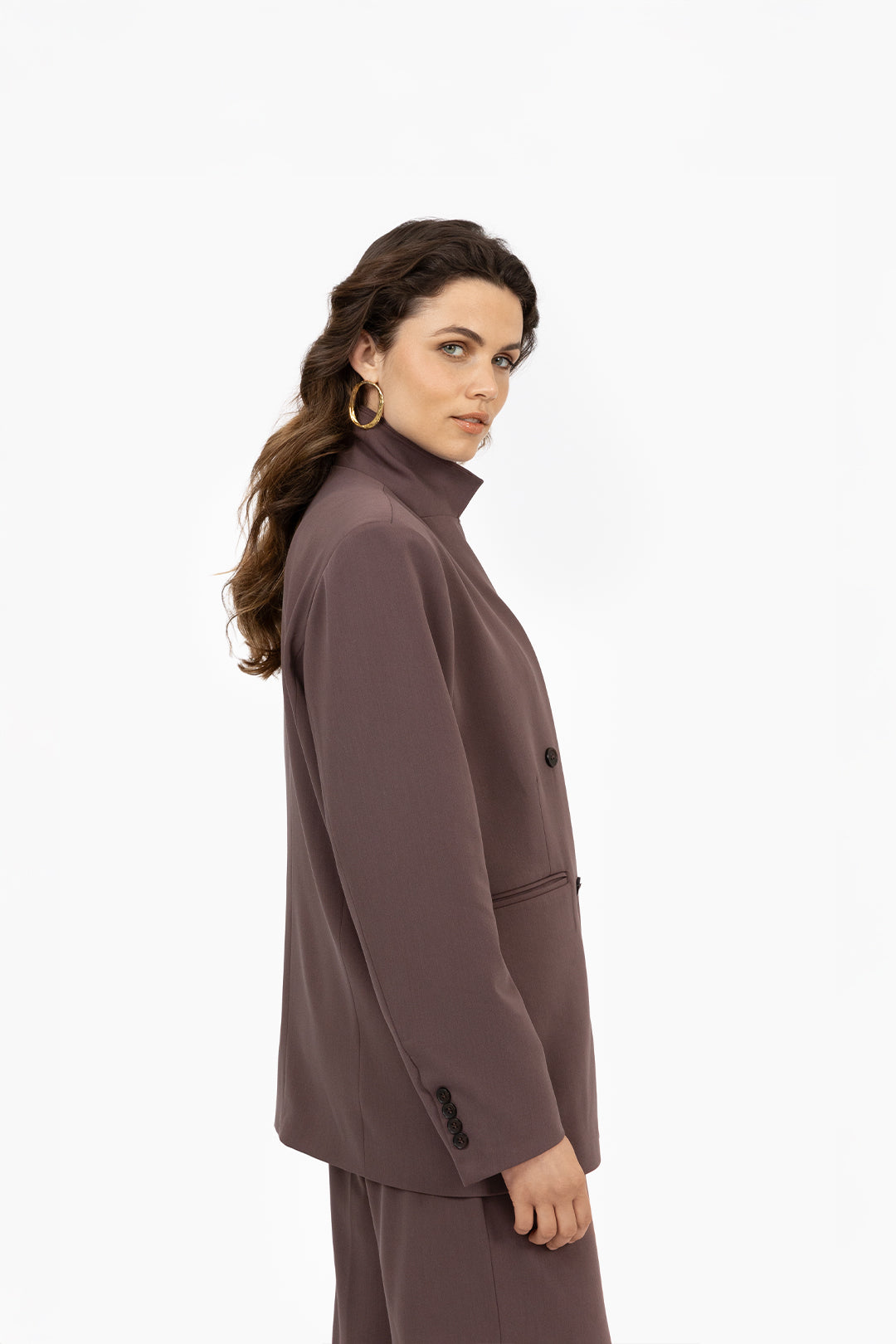 THE MARGOT BLAZER MAUVE