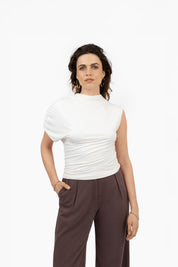 THE EVI TOP WHITE
