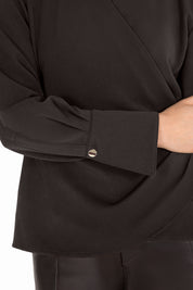 THE JANNY BLOUSE BROWN
