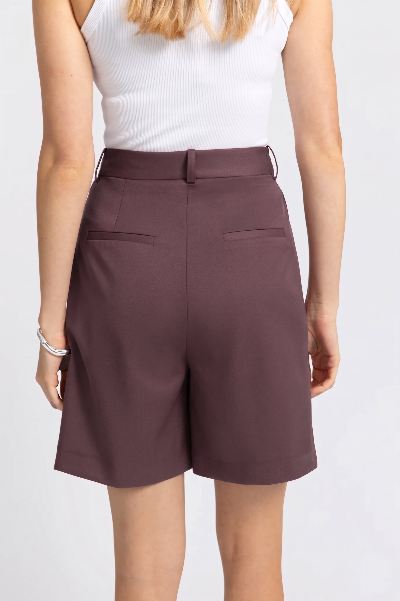THE KRISTY SHORTS MAUVE