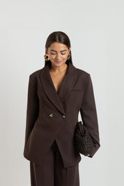 THE LEWIS BLAZER BROWN