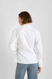 THE JANNY BLOUSE WHITE