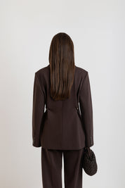 THE LEWIS BLAZER BROWN