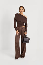 THE CHARLOT PANTS BROWN