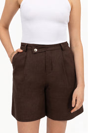 THE CLEO SHORTS BROWN
