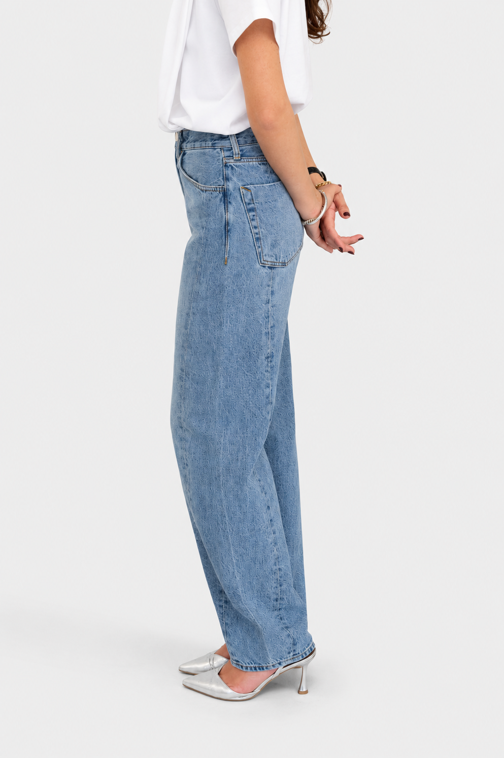 THE BEAU JEANS MID BLUE