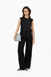 THE CATO GILET BLACK