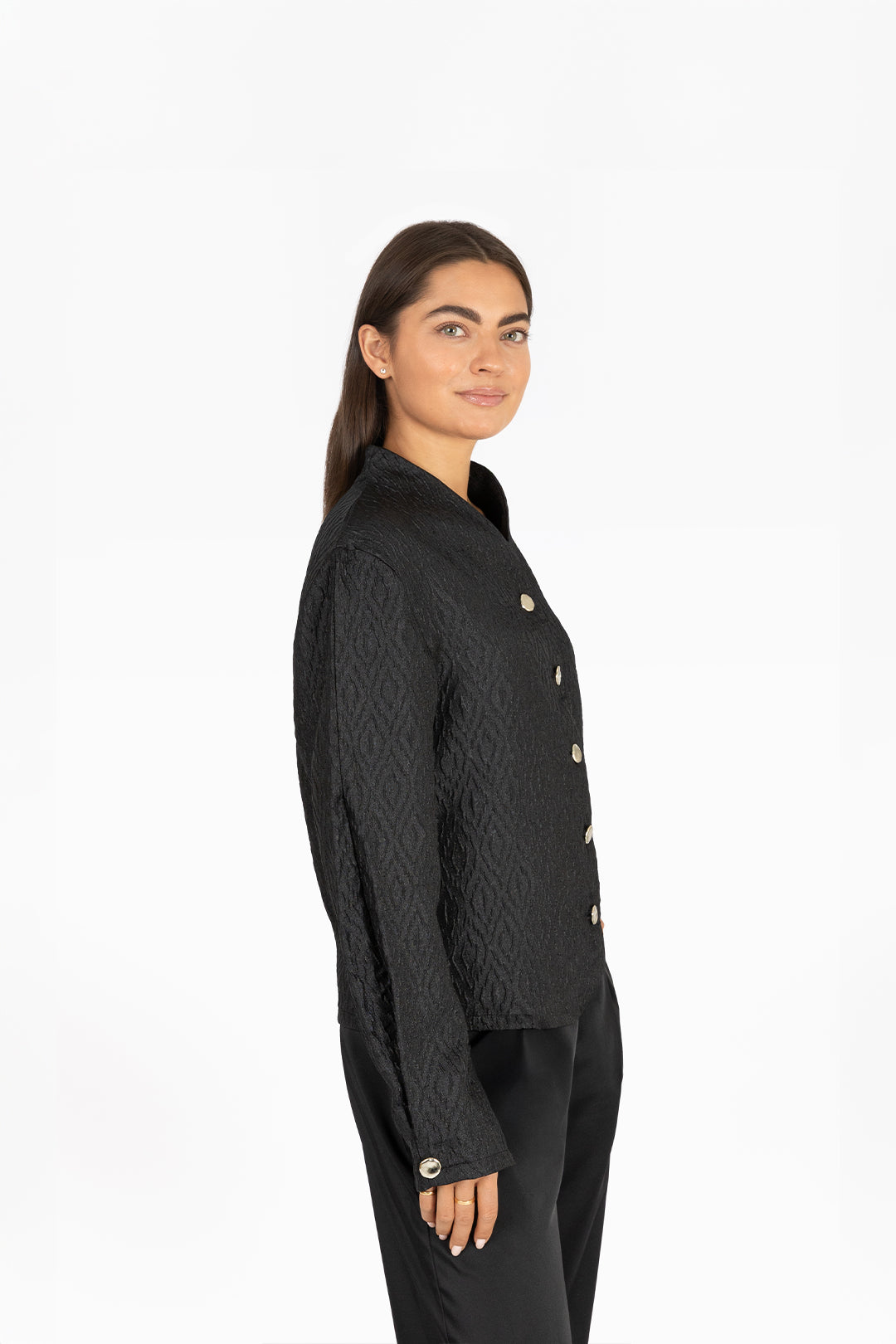 THE BLISS BLOUSE BLACK