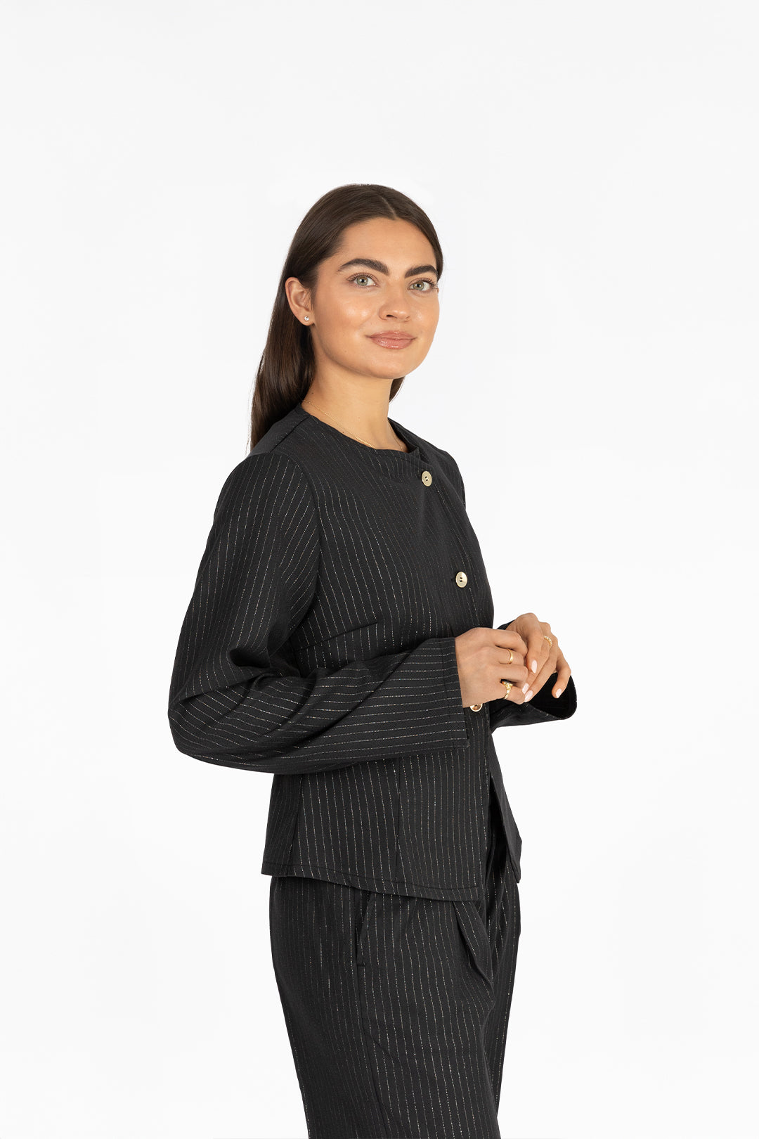 THE PHINE BLOUSE BLACK