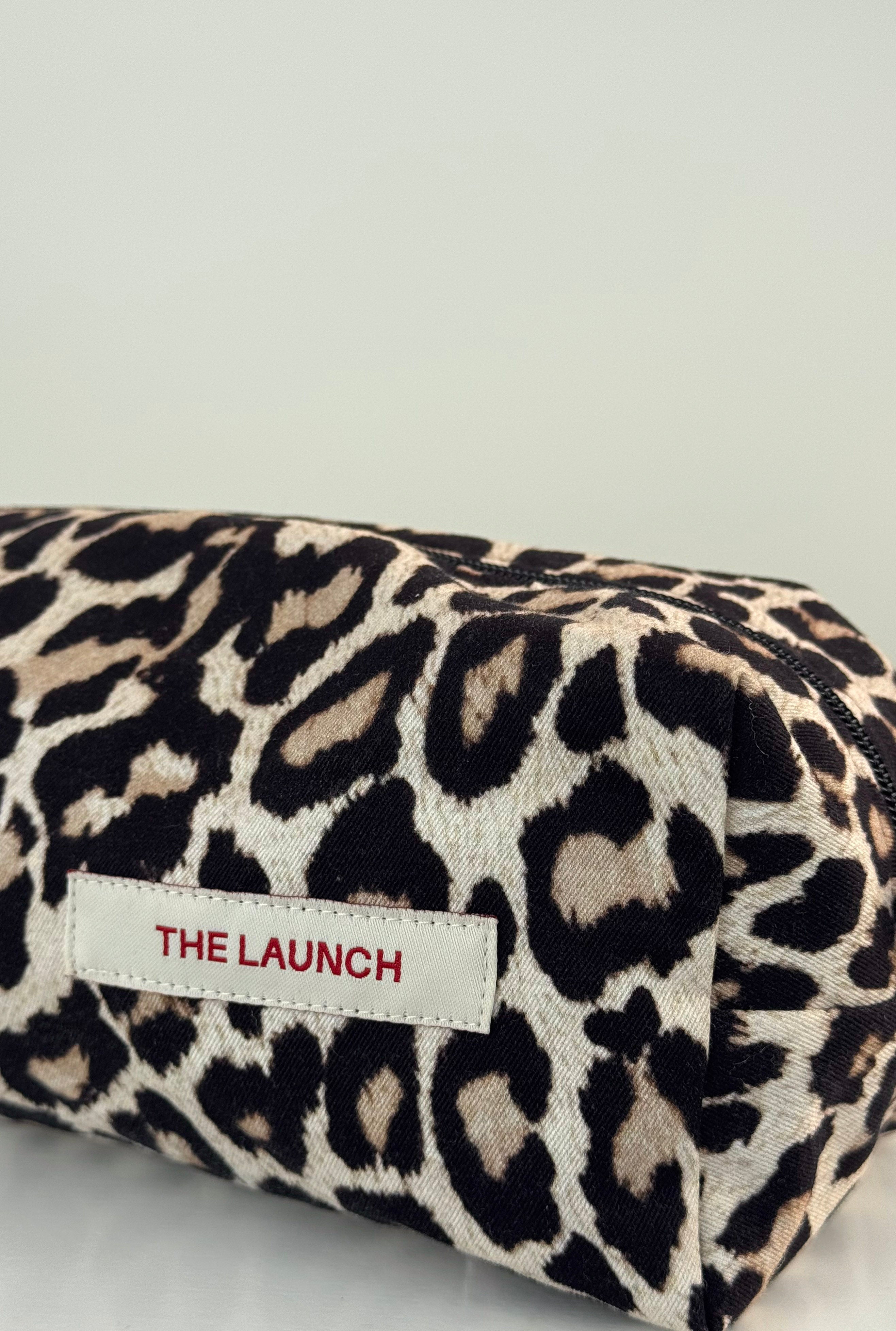 THE MAKE-UP BAG LEOPARD