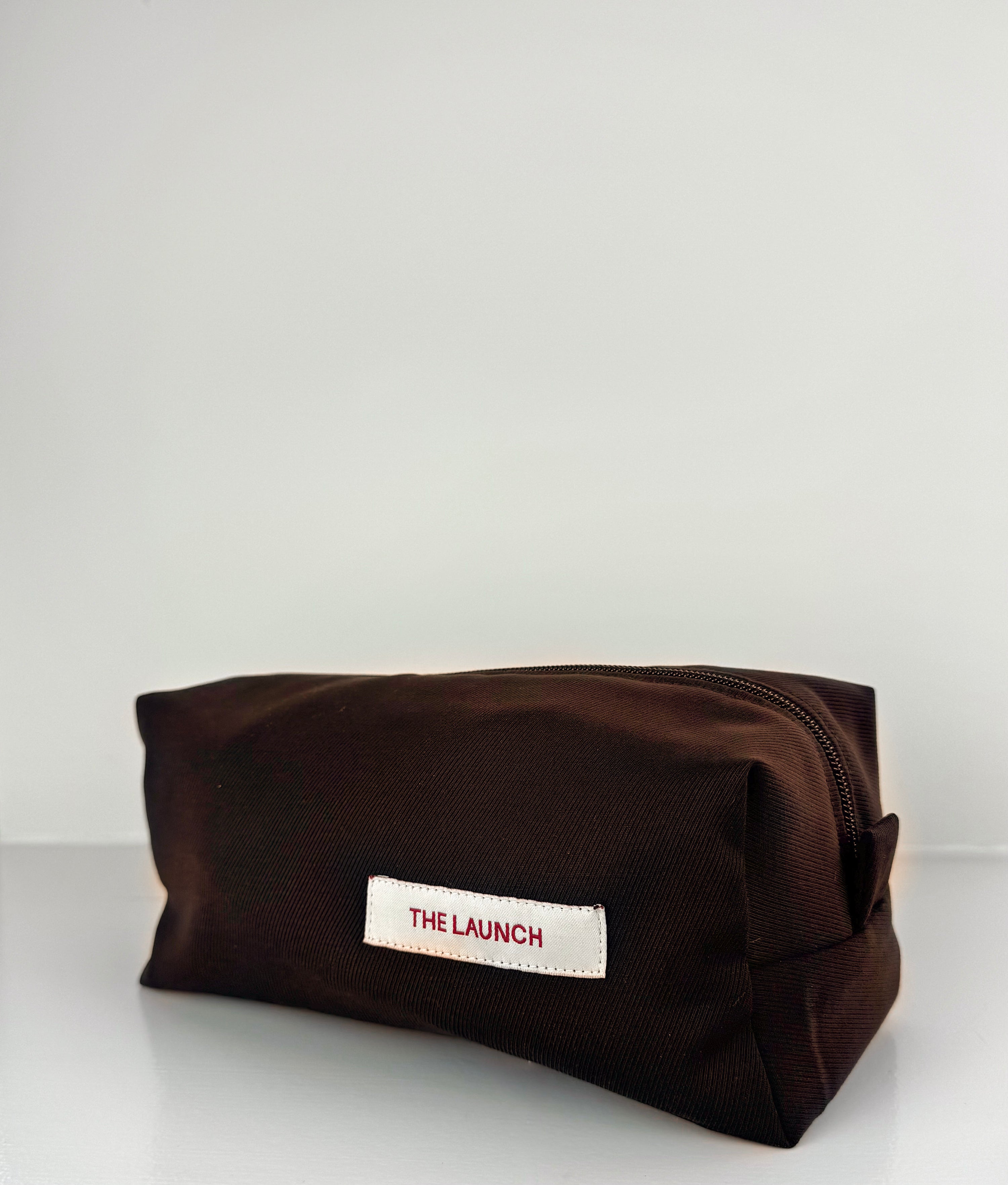 THE MAKE-UP BAG BROWN