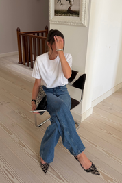 THE DENISE JEANS DARK AZURE