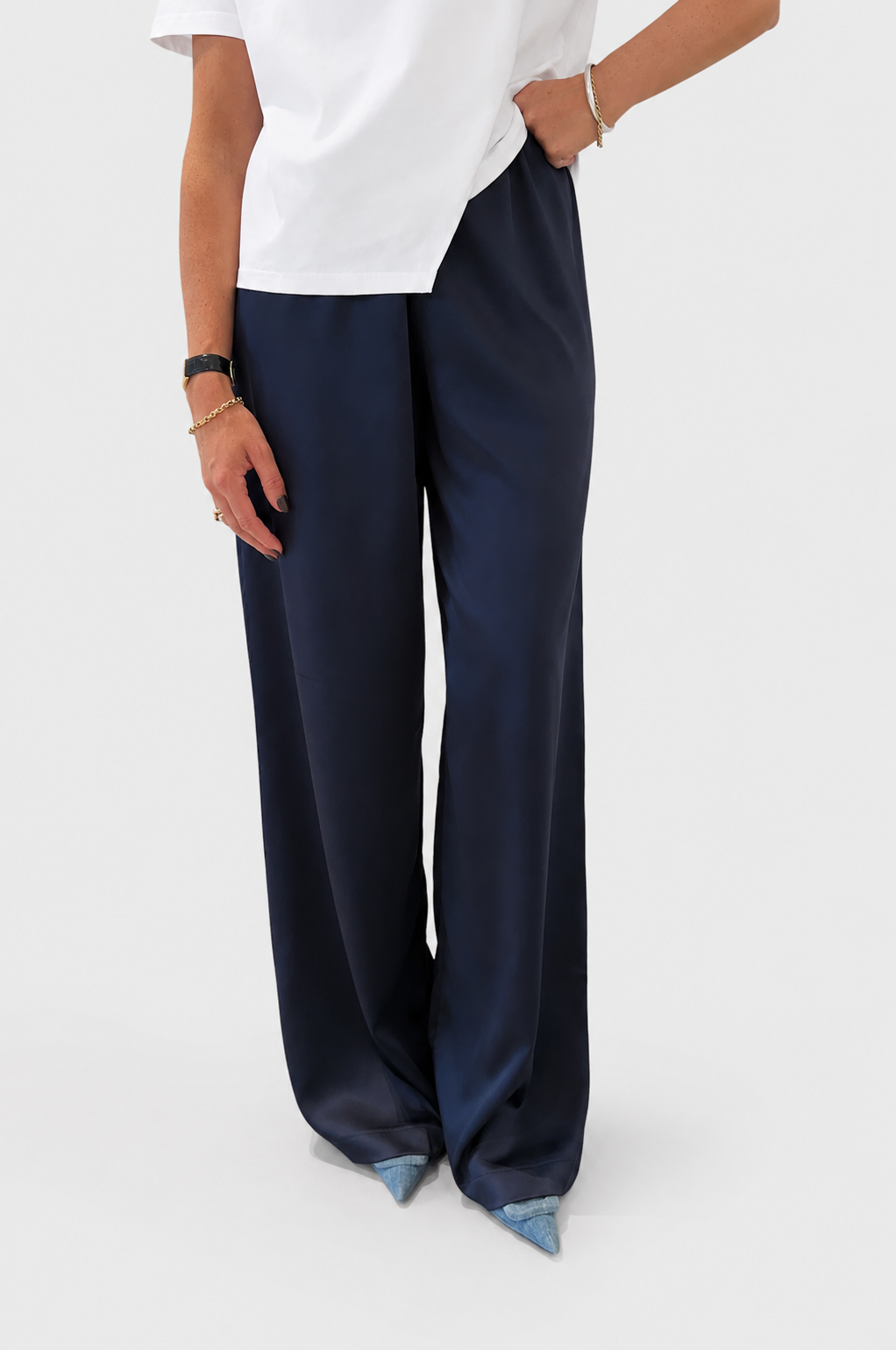 THE CHARLOT PANTS NAVY