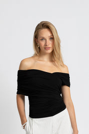 THE FENNA TOP BLACK