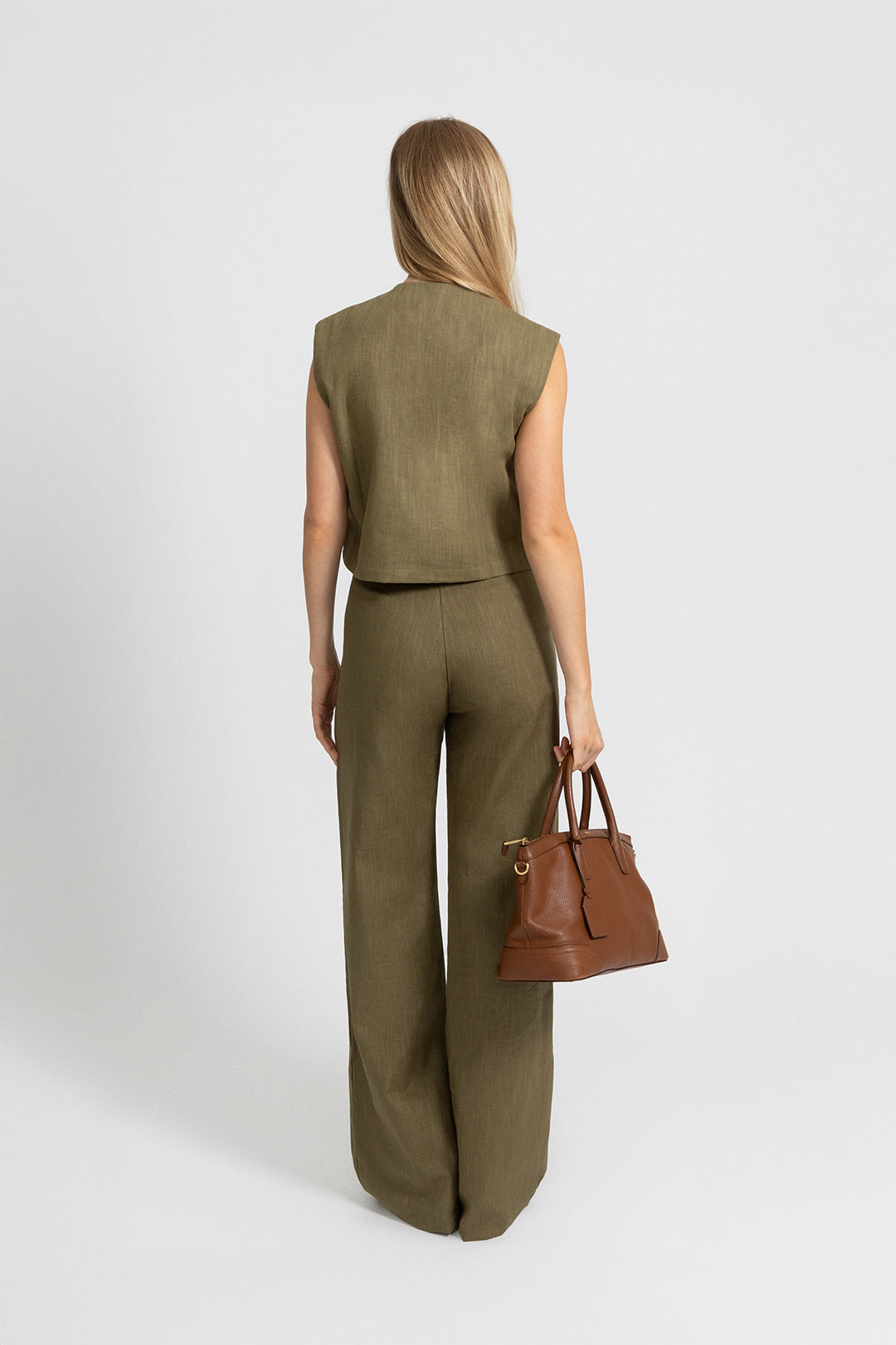 THE CATO GILET KHAKI