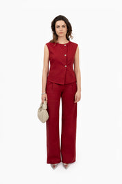 THE CATO PANTS RED