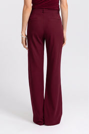 THE DELIA PANTS BURGUNDY