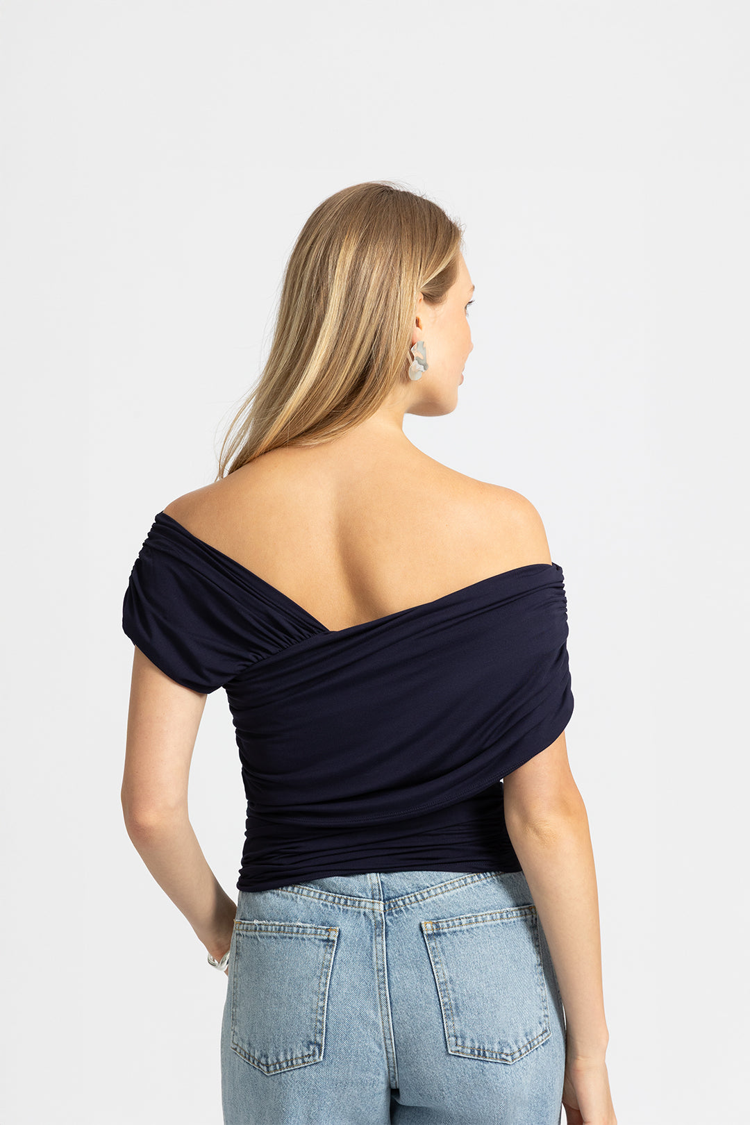 THE FENNA TOP NAVY