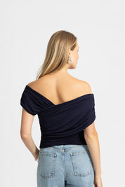 THE FENNA TOP NAVY