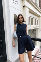 THE CLEO SHORTS NAVY