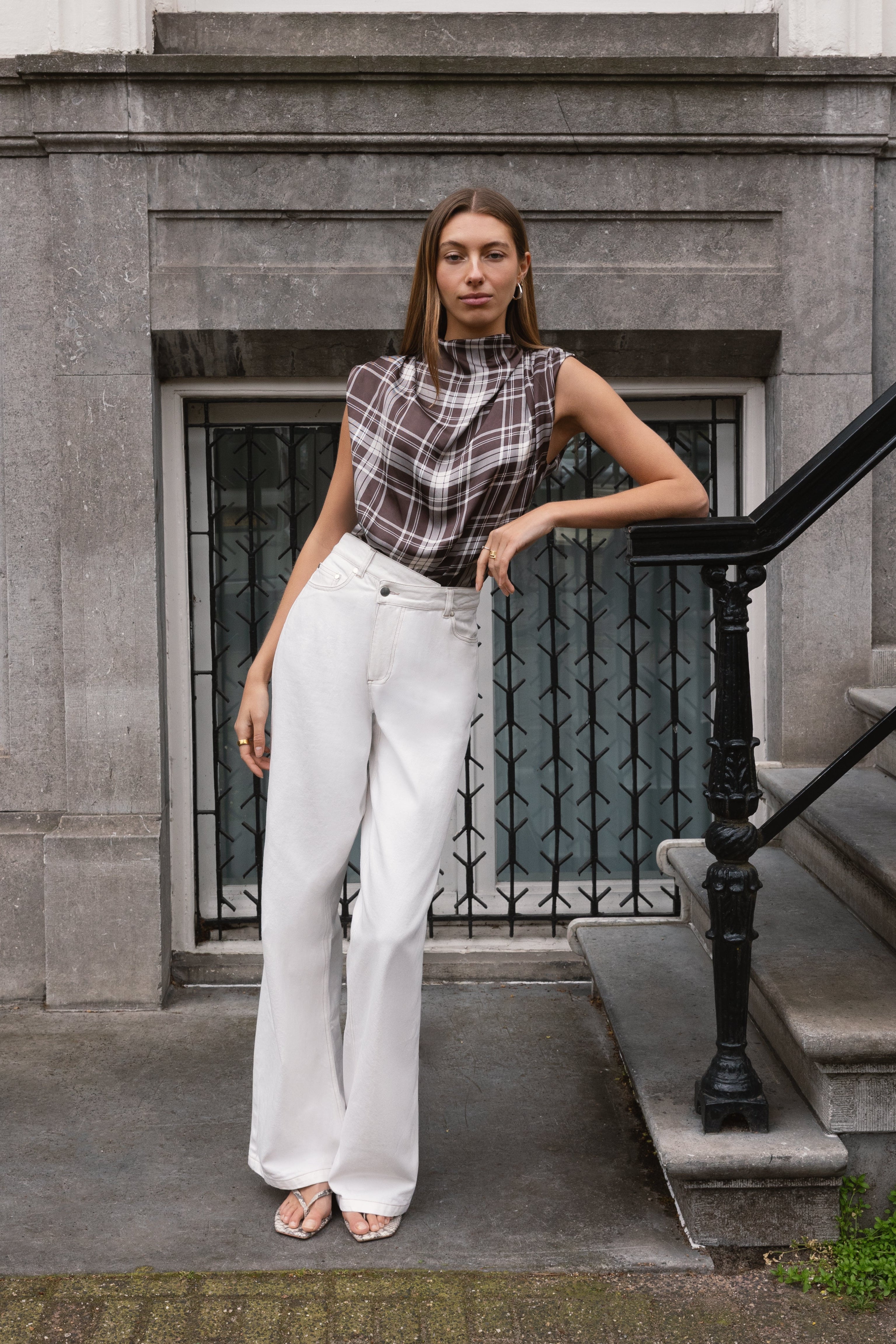 THE LINA JEANS WHITE