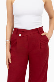 THE CATO PANTS RED