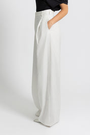 THE KELLY PANTS OFF-WHITE STRIPE