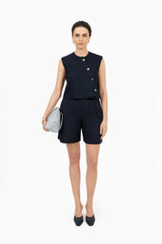 THE CLEO SHORTS NAVY