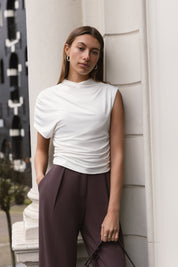 THE EVI TOP WHITE