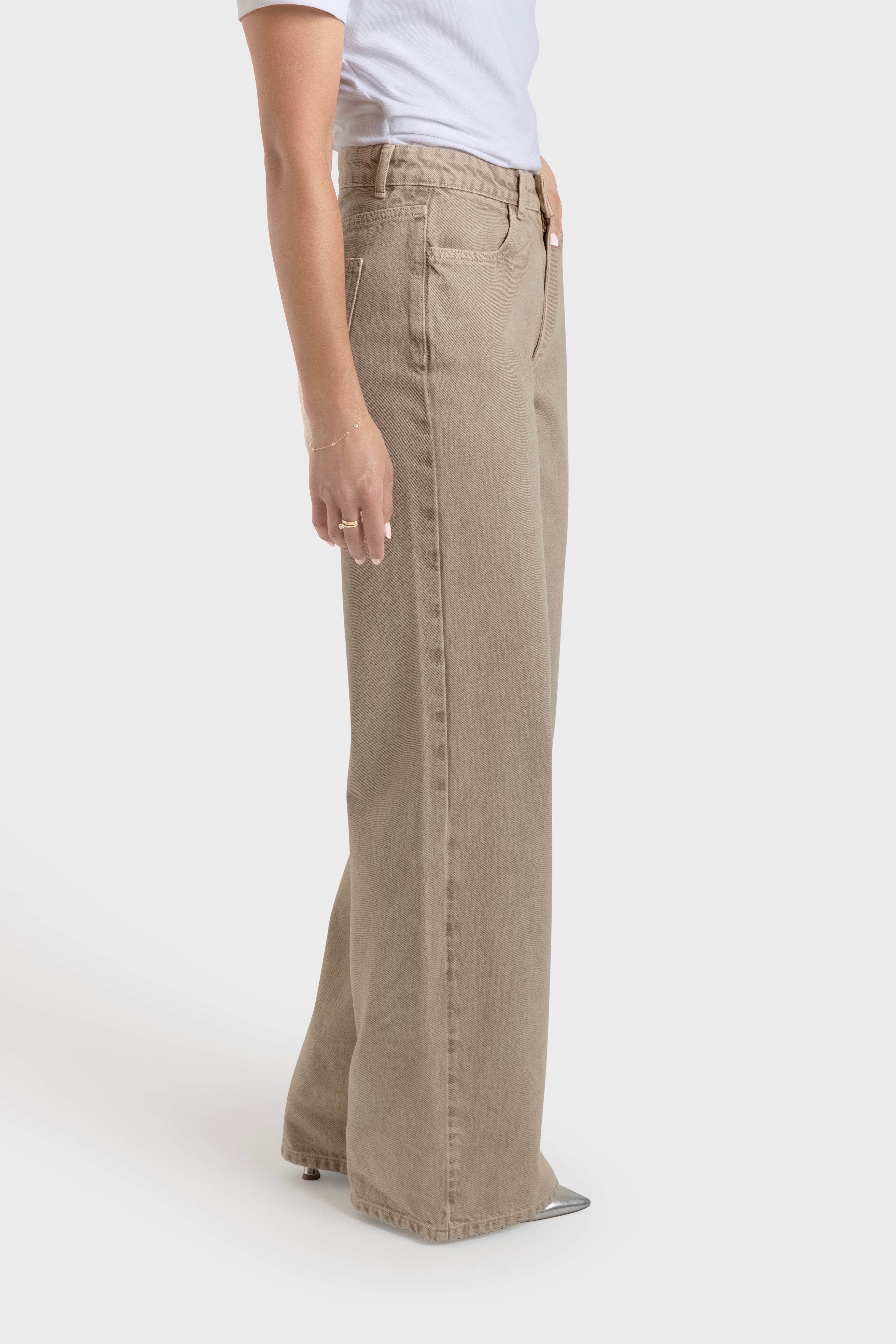 THE REECE JEANS BEIGE