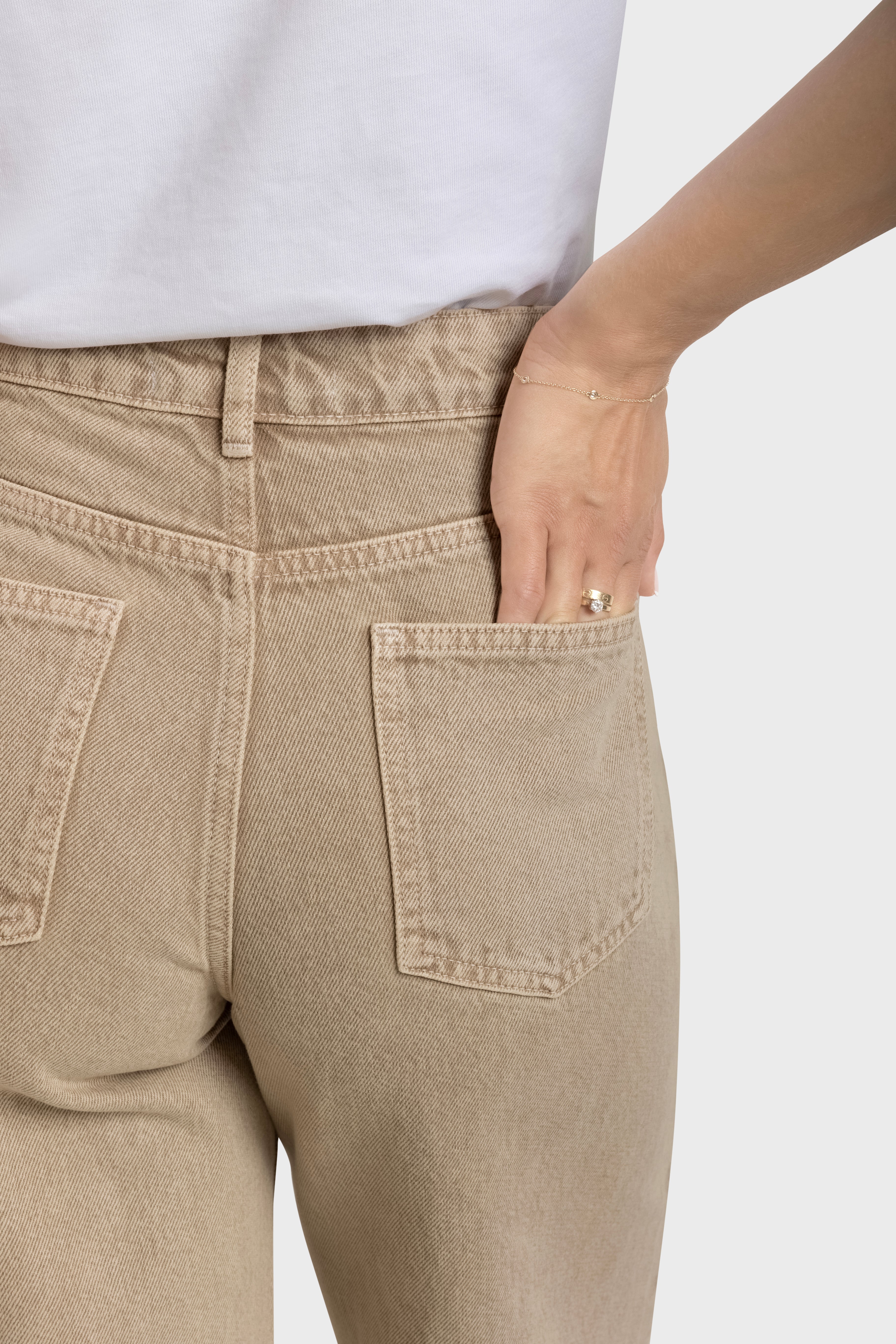 THE REECE JEANS BEIGE