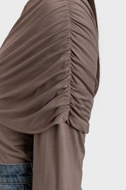 THE RAYA TOP TAUPE 