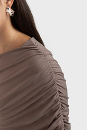 THE RAYA TOP TAUPE 