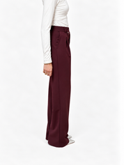 THE ALICE PANTS AUBERGINE 