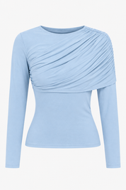 THE RAYA TOP LIGHT BLUE