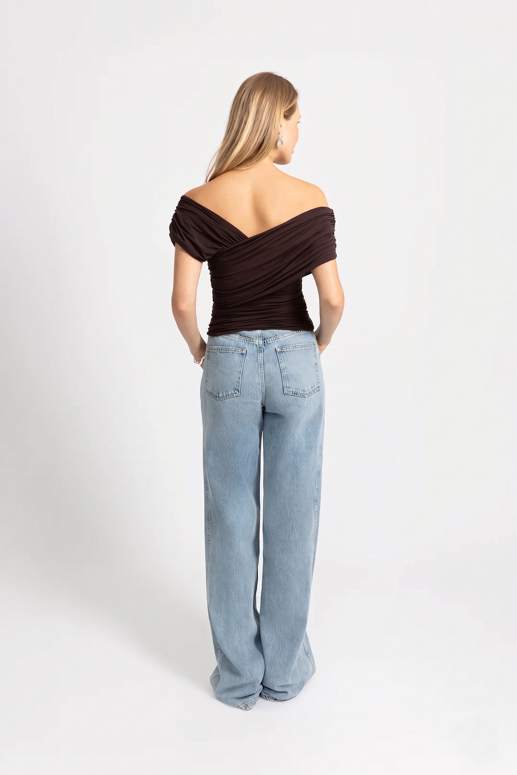 THE FENNA TOP BROWN