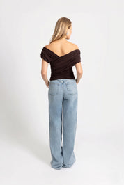 THE FENNA TOP BROWN