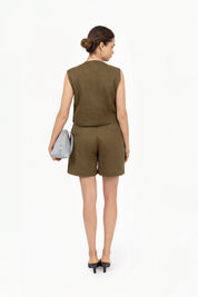THE CLEO SHORTS KHAKI