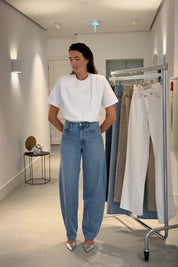 THE BEAU JEANS MID BLUE