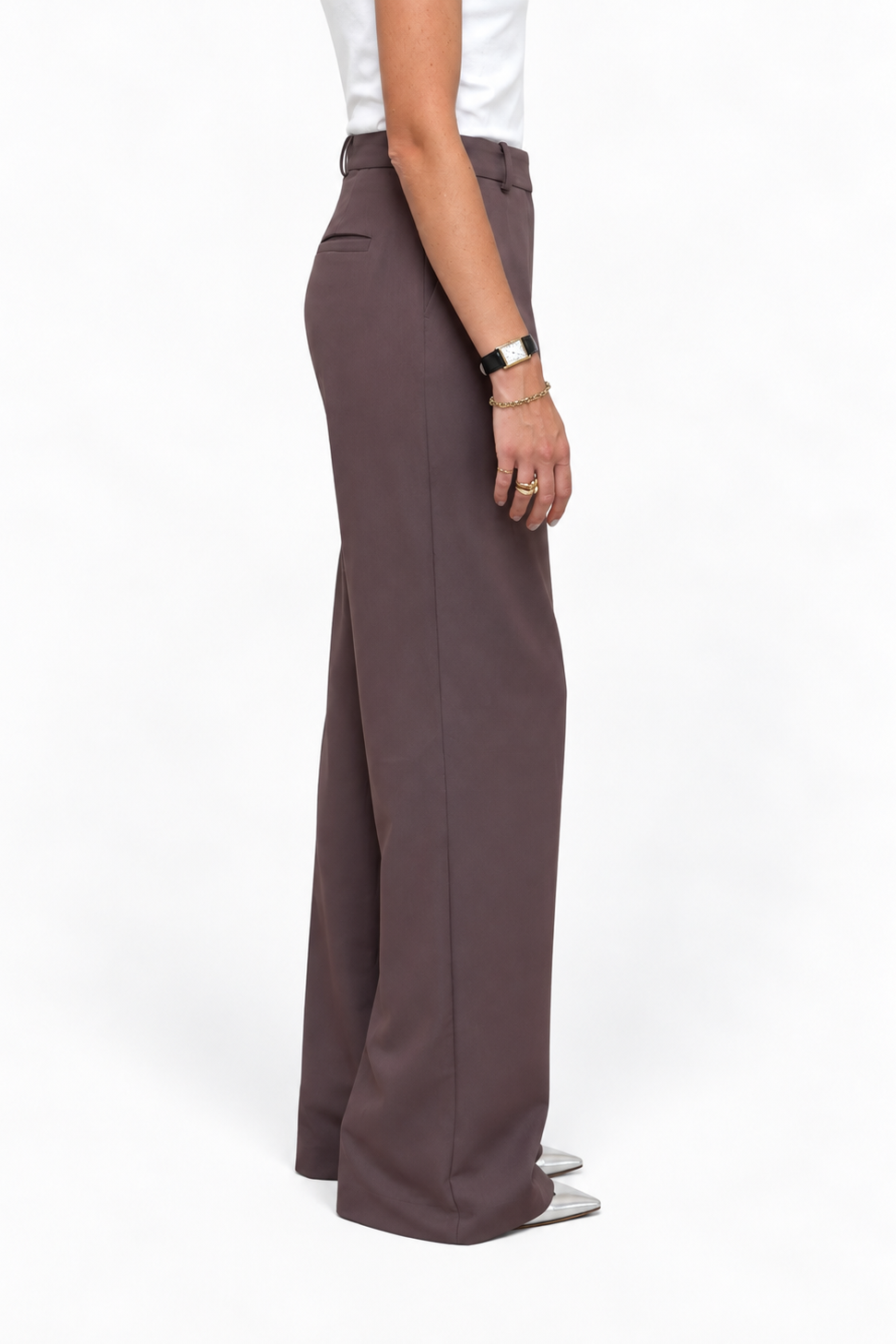 THE DELIA PANTS MAUVE