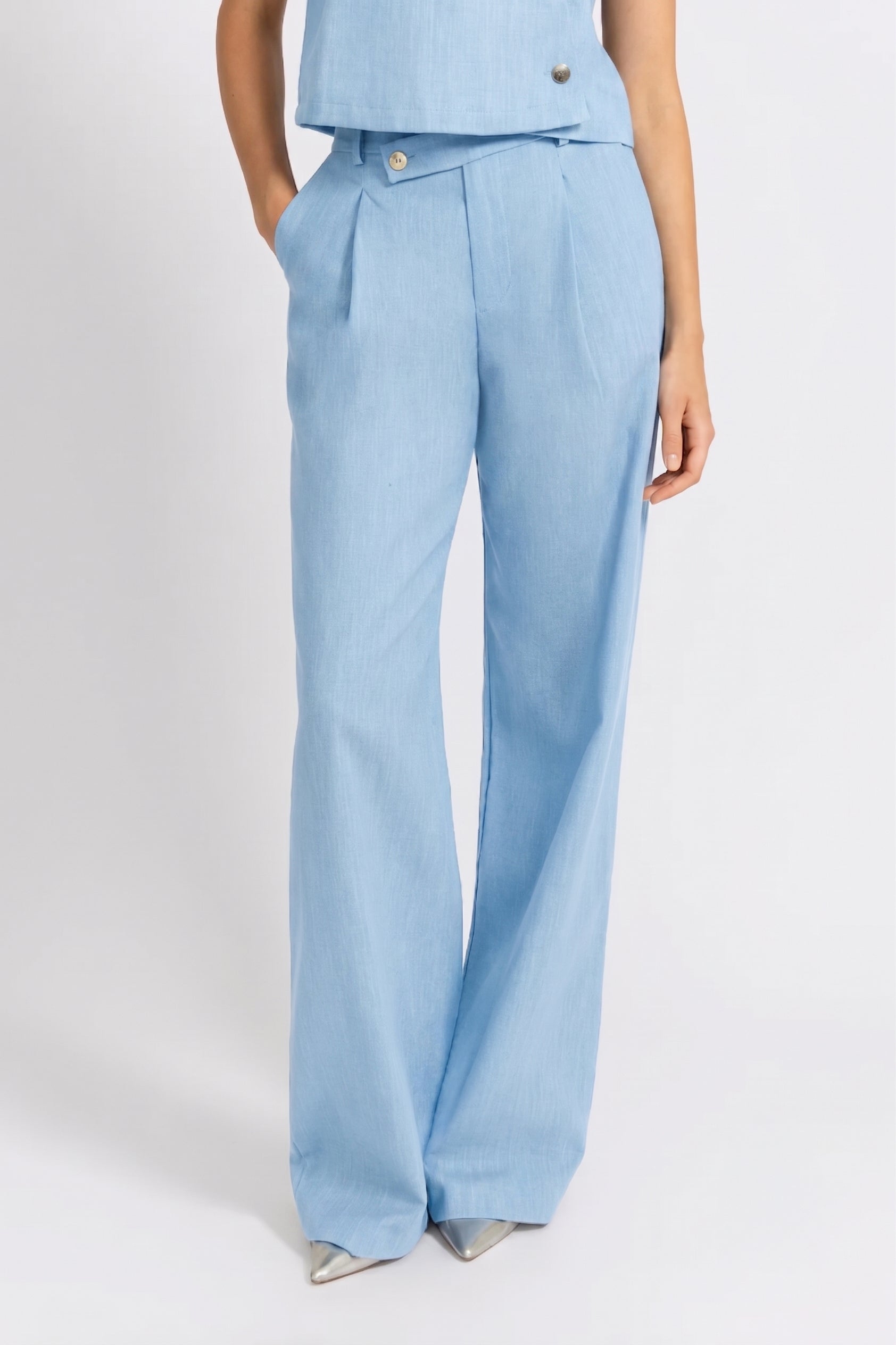 THE CATO PANTS LIGHT BLUE